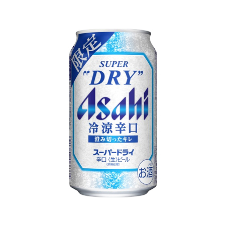 アサヒ スーパードライ 冷涼辛口  350ml