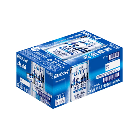 アサヒ スーパードライ 冷涼辛口  500ml ケース