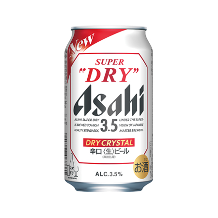 アサヒ スーパードライ ドライクリスタル 350ml