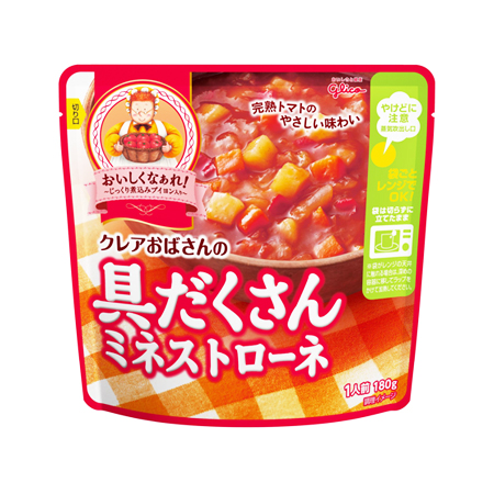 グリコクレアおばさんの具だくさんミネストローネ  180g