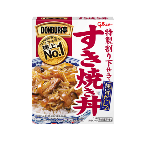 グリコ DONBURI亭 すき焼き丼  170g