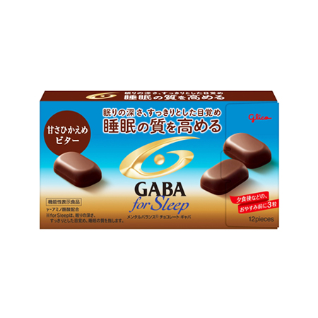 グリコ メンタルバランスチョコレートGABAフォースリープ 甘さひかえめビター  47g