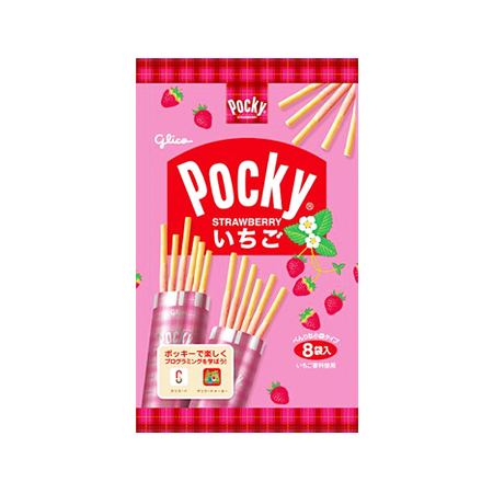 グリコ いちごポッキー  8袋入