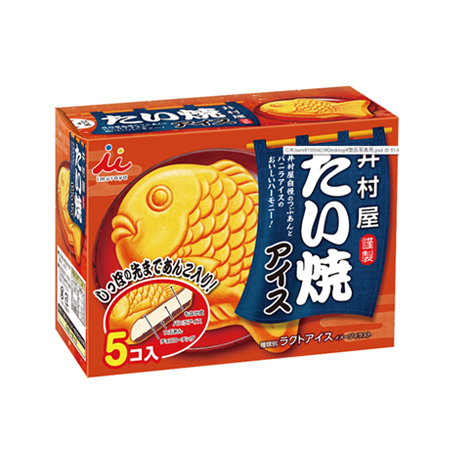 井村屋 BOXたい焼アイス  60ml×5