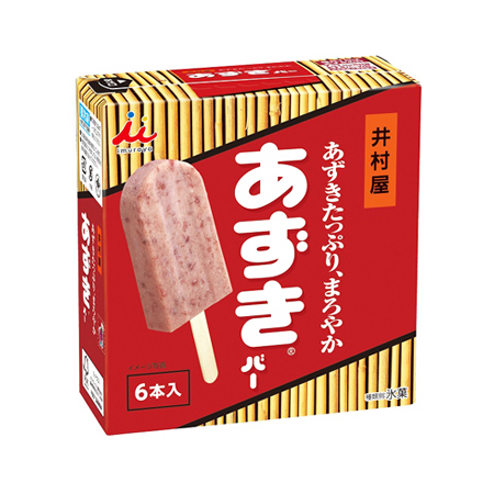 井村屋 BOXあずきバー  65ml×6