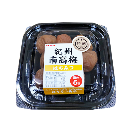 ウメタ 特選紀州南高梅はちみつ  100g