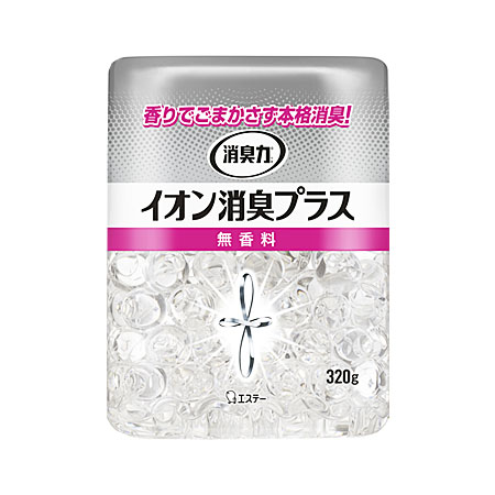 エステー 消臭力クリアビーズ イオン消臭プラス 本体 320g