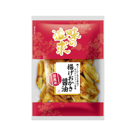 越後 味の追求 揚げおかき醤油  70g