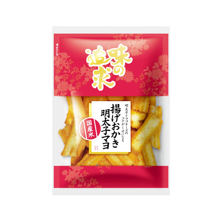 越後 味の追求 揚げおかき 明太子マヨ  65g