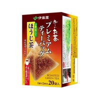 伊藤園 お～いお茶 プレミアムティーバッグ 一番茶入りほうじ茶 20袋