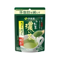 伊藤園 お～いお茶　さらさら抹茶入り濃い茶   40g