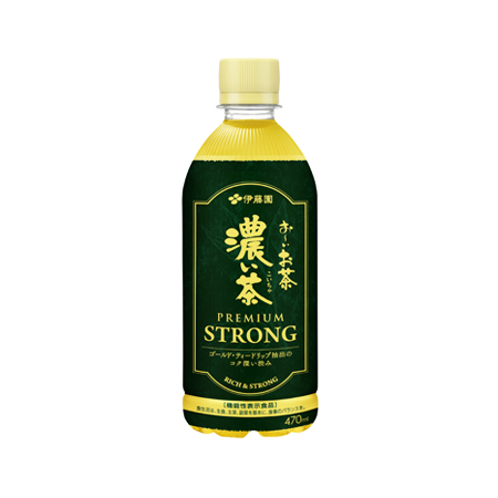伊藤園 お～いお茶濃い茶 PREMIUM STRONG  470ml