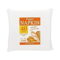 ホワイトナプキン 30cm×30cm 40枚