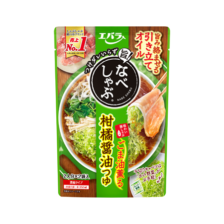 エバラ なべしゃぶ 柑橘醤油つゆ  200g
