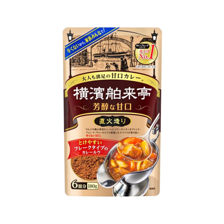 エバラ 横浜舶来亭カレーフレーク 甘口  180g