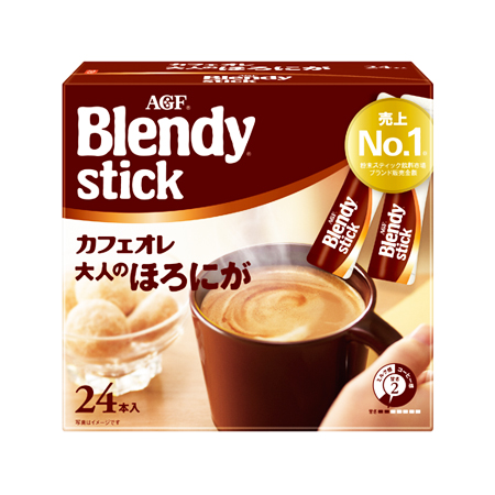 AGF ブレンディスティック カフェオレ 大人のほろにが  24P
