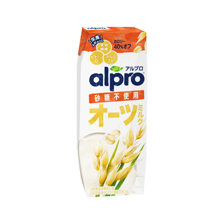 ダノン アルプロオーツミルク 砂糖不使用  250ml