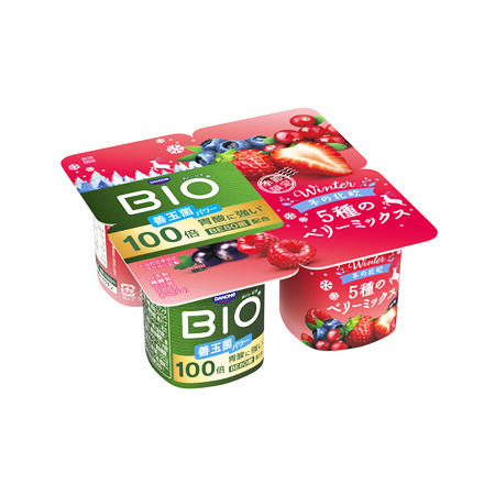ダノンビオ? 5種のベリーミックス  75g×4