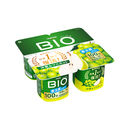 ダノンビオ 洋梨＆マスカット　75g×4