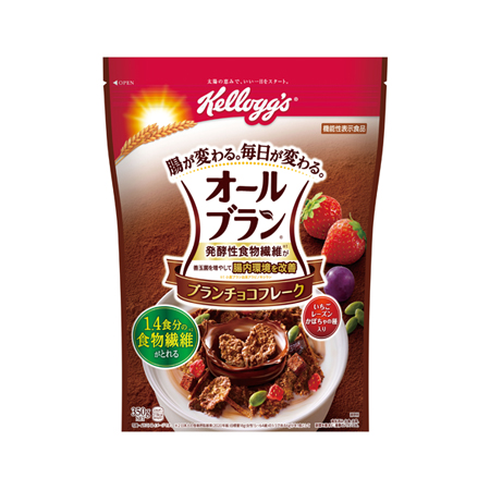 ケロッグ オールブラン ブランチョコフレーク  350g