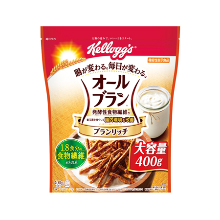 ケロッグ オールブラン ブランリッチ大容量  400g