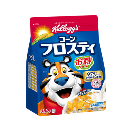 ケロッグ コーンフロスティお得サイズ　　350g