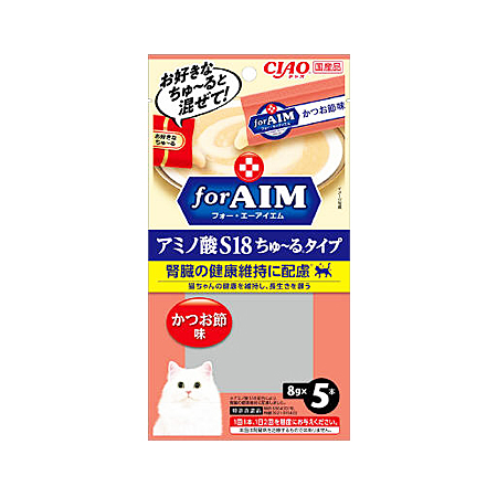 いなば CIAO for AIM ちゅ～る かつお節味 8g×5本
