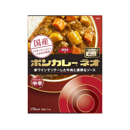 大塚食品 ボンカレーネオ 牛肉の旨み中辛  200g
