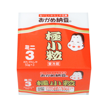 おかめ納豆 極小粒ミニ3  50g×3