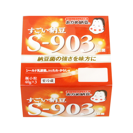 おかめ納豆 すごい納豆 S-903  40g×3