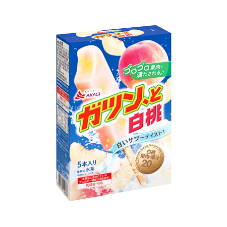 赤城 ガツン、と白桃　 58ml×5本