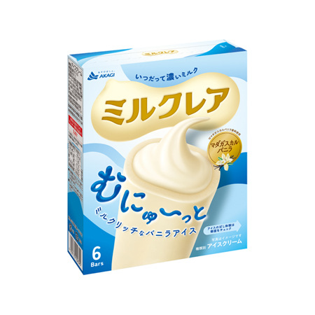 赤城 ミルクレア マダガスカルバニラ　40ml×6本