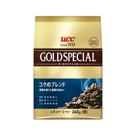 【粉】UCC ゴールドスペシャル コクのブレンド   240g