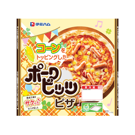 [B]伊藤ハム ポークビッツピザ  1枚入