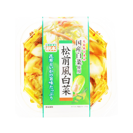 秋本食品 松前風白菜  180g