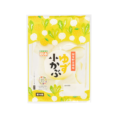 秋本食品 ゆず小かぶ  120g