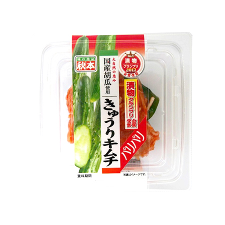 秋本食品 パリパリきゅうりキムチ  130g
