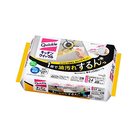 キッチンクイックル つめかえ ジャンボ 12枚×2個