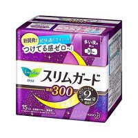ロリエ スリムガード 多い夜用 羽つき30cm 15個