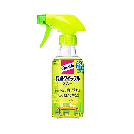 食卓クイックルスプレー ほのかな緑茶の香り 本体 300ml