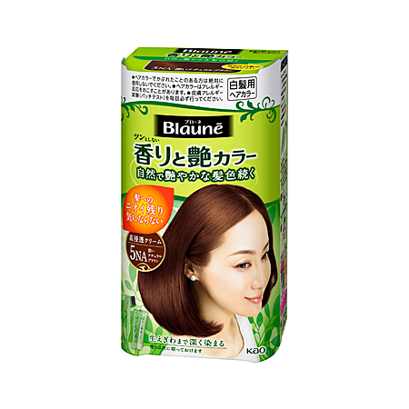 ブローネ 香りと艶カラー クリーム 5NA 深いナチュラルブラウン 1組
