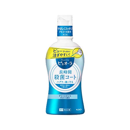 [え]薬用ピュオーラ 洗口液 クリーンミント 420ml