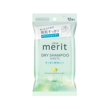 メリットデイプラス　ドライシャンプーシート　１２枚