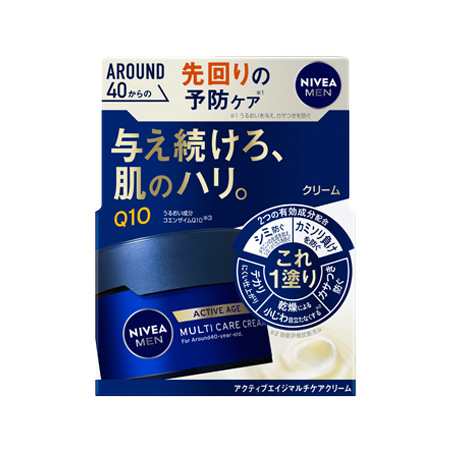ニベアメン アクティブエイジ マルチケアクリーム 85g