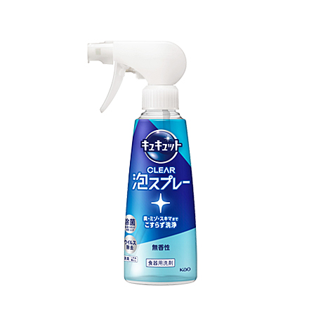 花王 キュキュット クリア泡スプレー 無香性 本体 280ml
