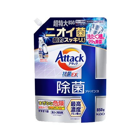 アタック除菌アドバンス つめかえ 850g