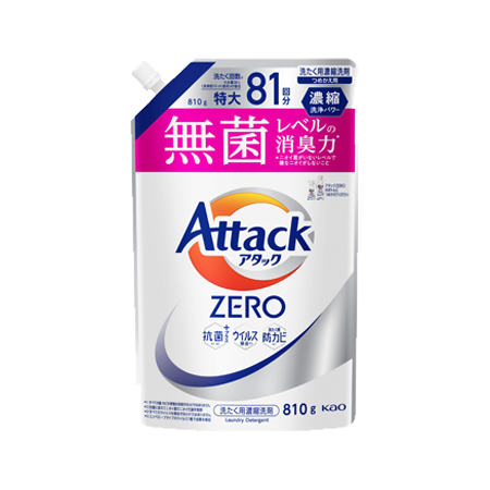 [C]アタックZERO つめかえ 810g