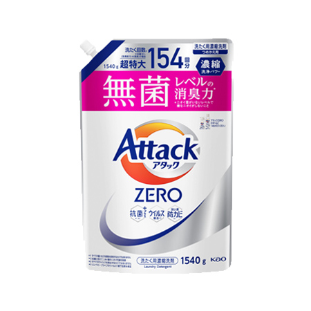 [D]アタックZERO つめかえ 特大 1540g