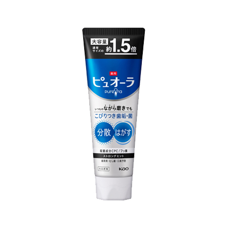 薬用 ピュオーラ ハミガキ ストロングミント 大 170g