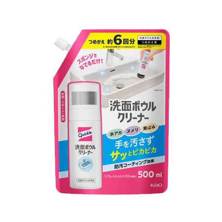 クイックル 洗面ボウルクリーナー つめかえ 500ml